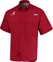 Columbia Men's Columbia Crimson Alabama Crimson Tide PFG Tamiami Shirt