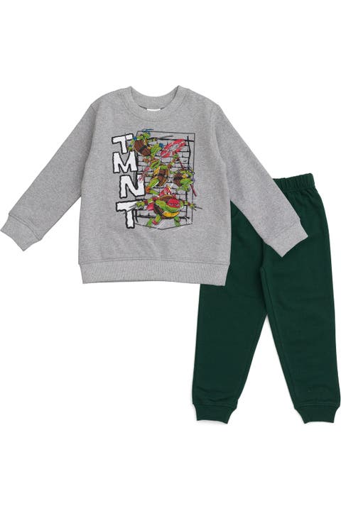 2-Piece Fleece Sweatshirt and Pants Set