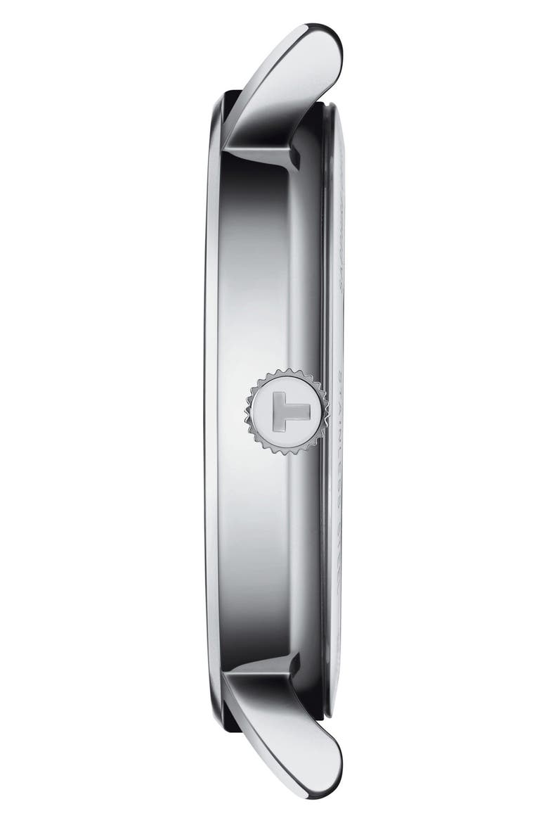 Everytime Mesh Strap Watch, 34mm, Alternate, color, SILVER
