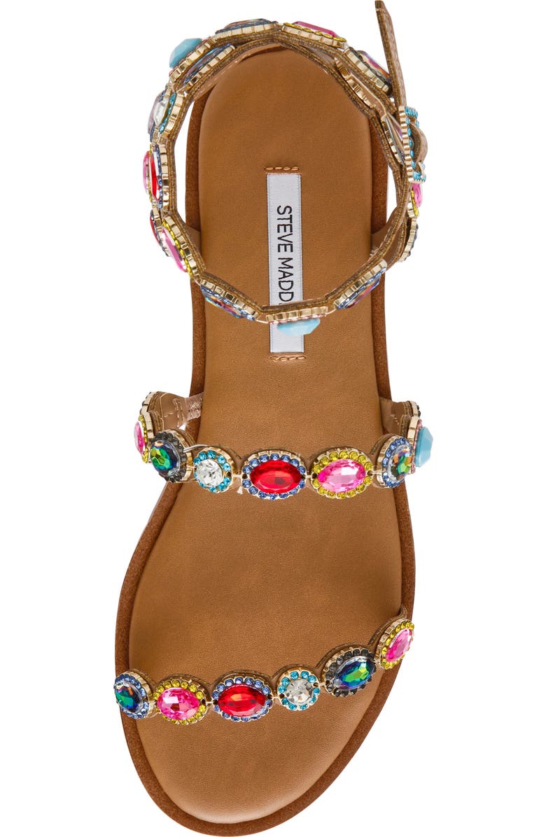 Steve Madden Tawnie Ankle Strap Sandal, Alternate, color, Bright Multi