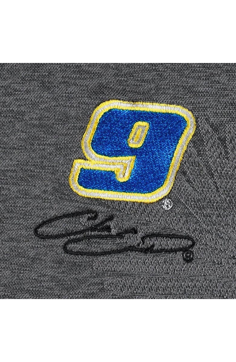 Tommy Bahama Men's Tommy Bahama Charcoal Chase Elliott Palm Coast Delray Frond IslandZone Polo, Alternate, color, Charcoal