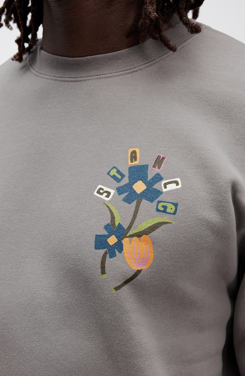 Stance Harvest Floral Graphic Sweatshirt, Alternate, color, 
