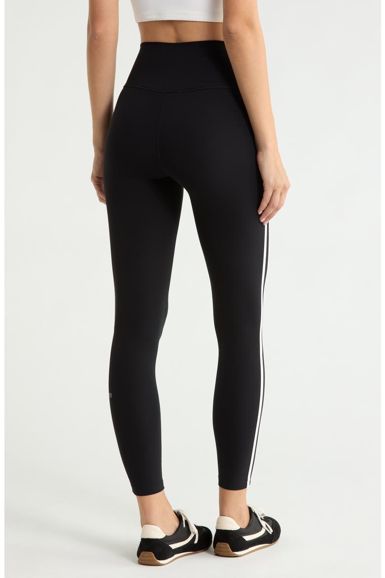 Ella Airweight Leggings, Alternate, color, BLACK/ WHITE