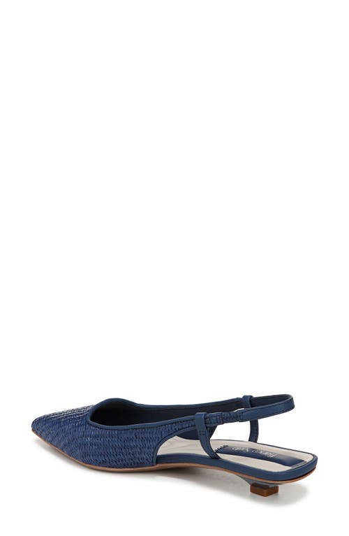 Franco Sarto Women's Palmira Pointed Toe Slingback Pumps In Navy