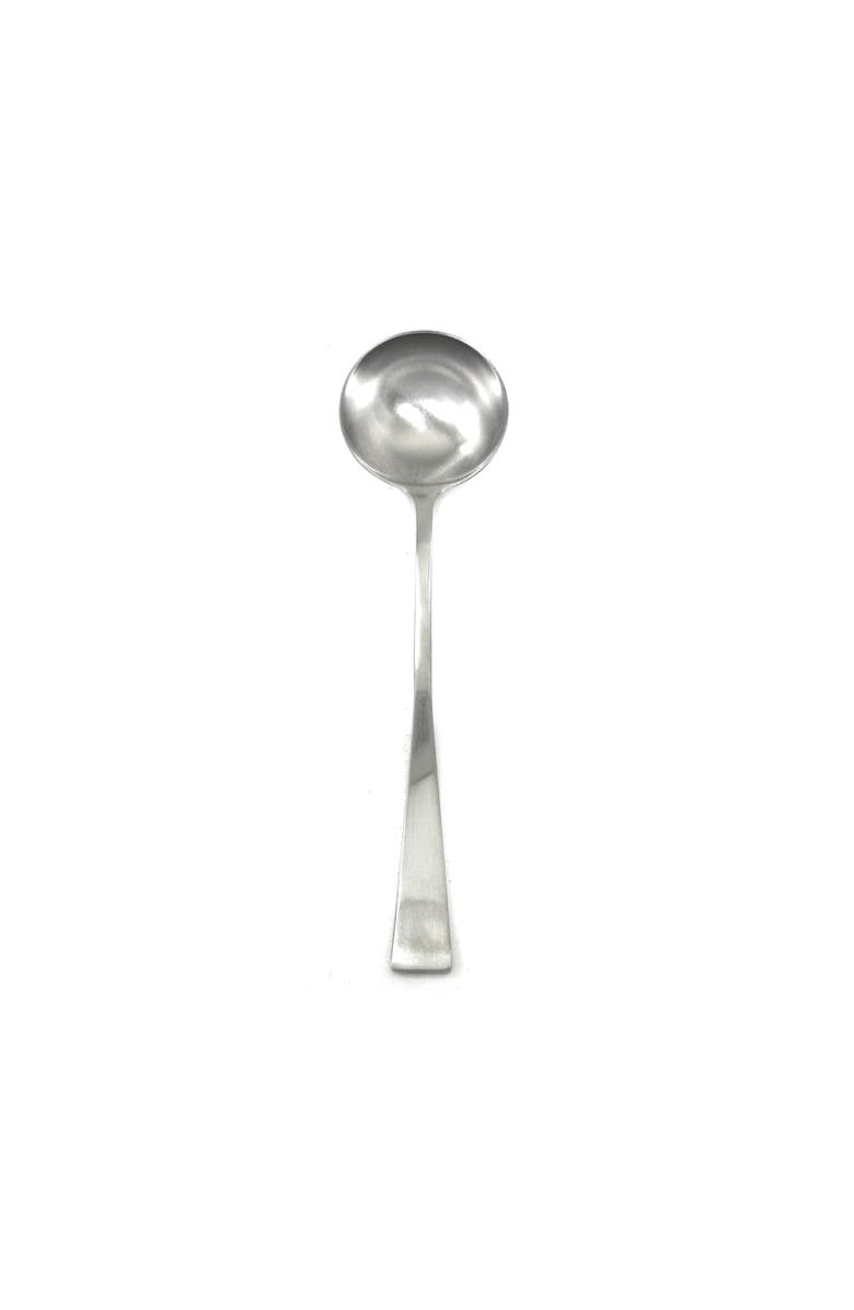 Mepra Italia Gravy Ladle, Main, color, Ice Silver