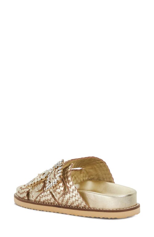 Dune London Lulos Sandal In Gold