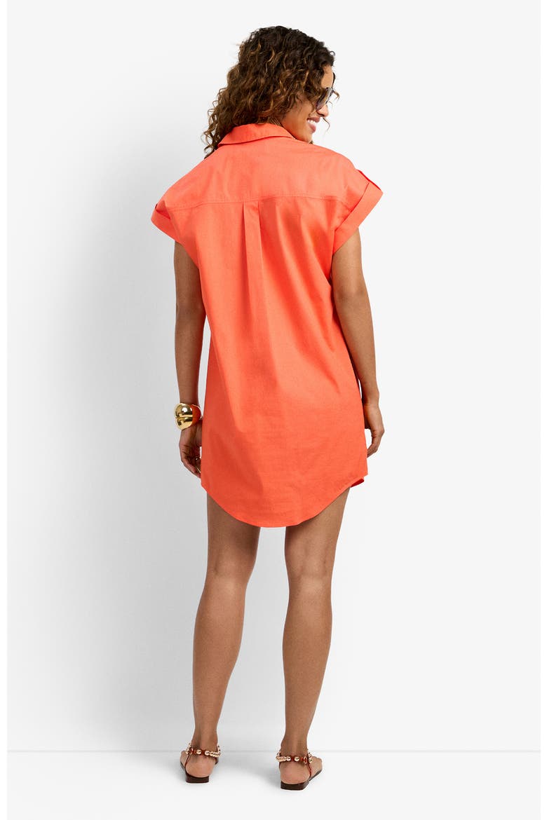 Bonsoir Dress, Alternate, color, Calypso Coral