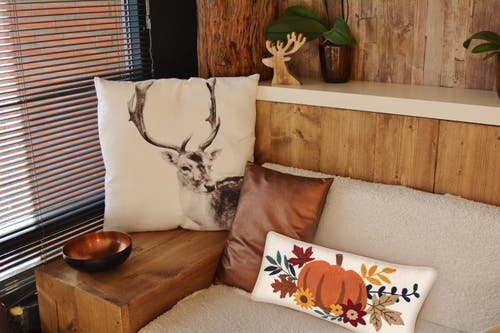 C & F Home C&f Home Autumn Pumpkin Chain Stitch Accent Pillow, 12" X 24" In Multi