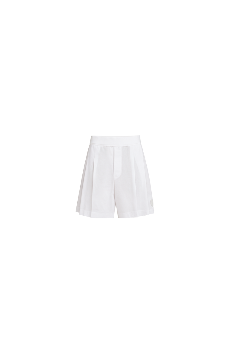 Piqué shorts, Alternate, color, White