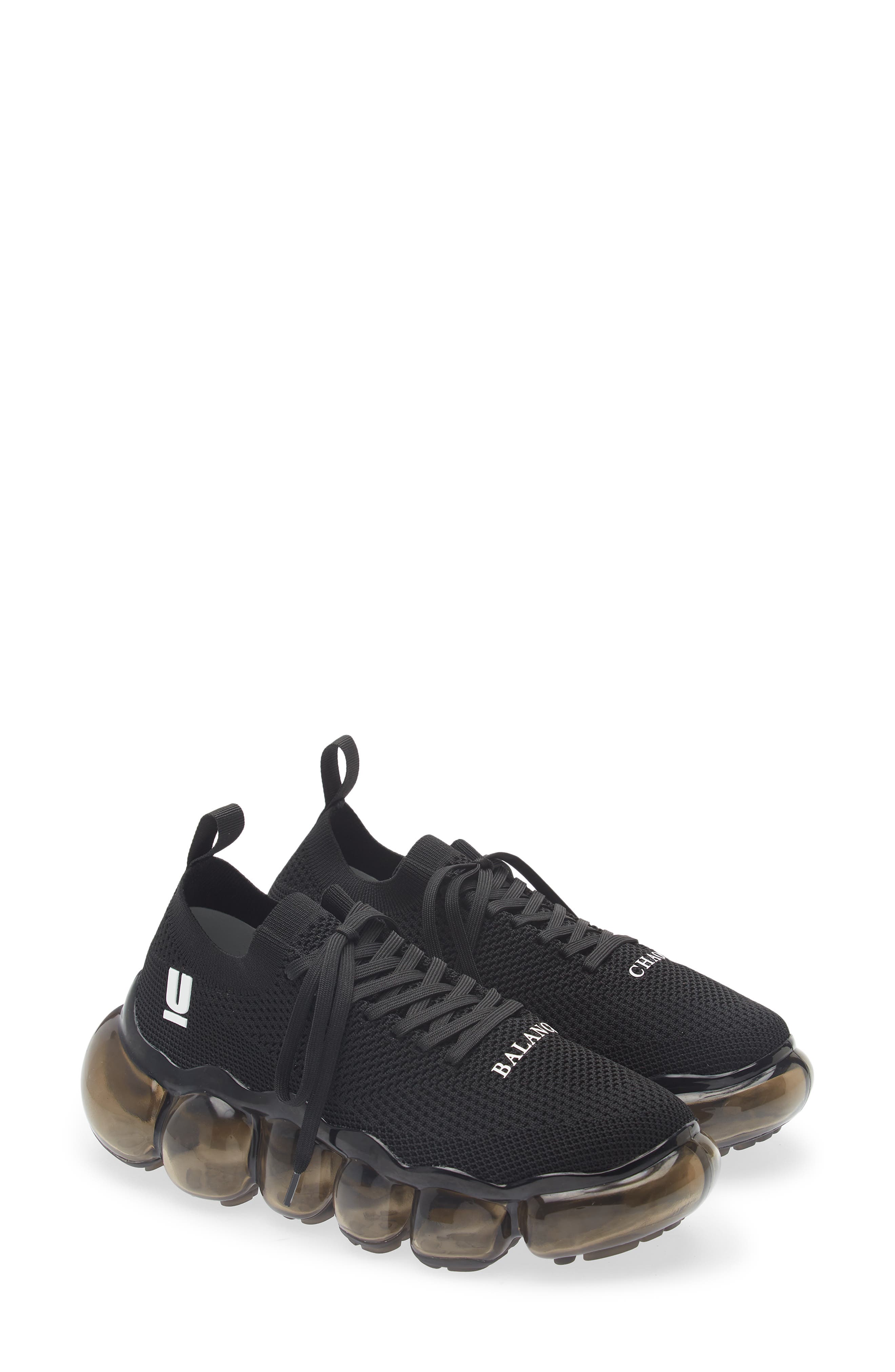 Undercover Knit Sneaker, Main, color, Black