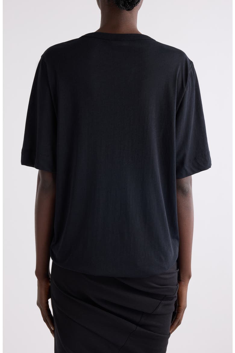 Hatro Oversize Cotton T-Shirt, Alternate, color, BLACK