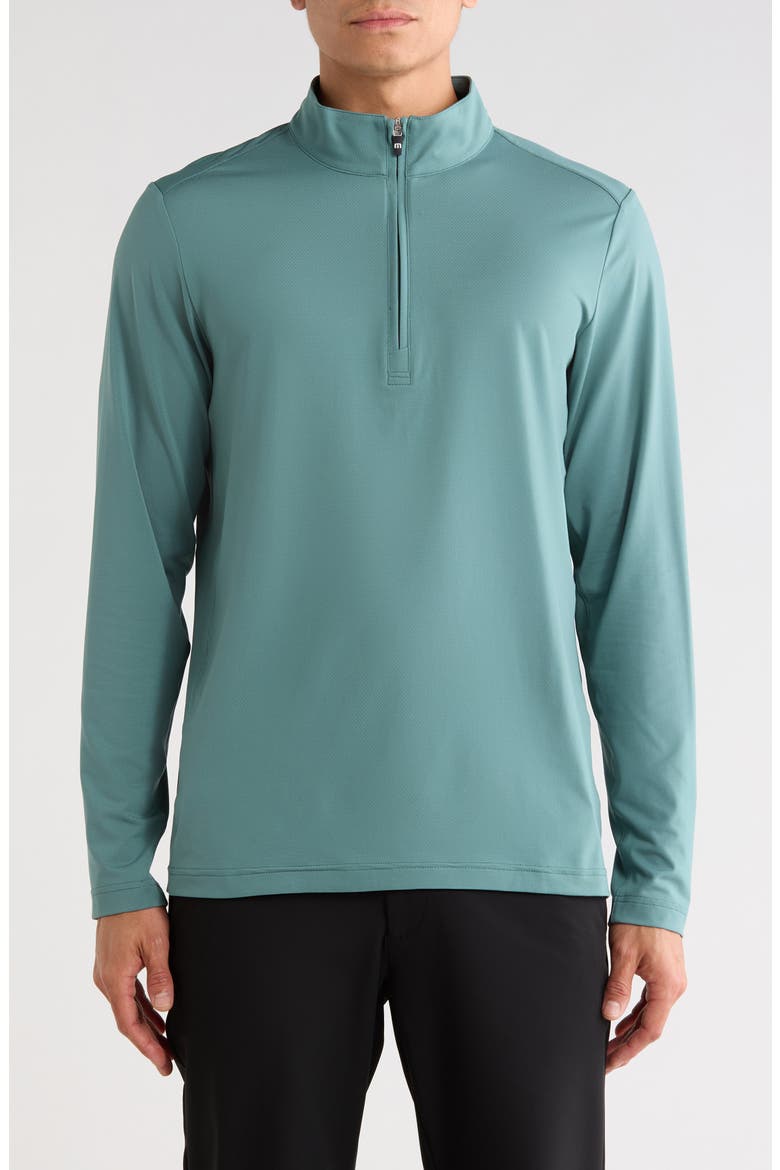 Heater Pro Quarter Zip Pullover, Main, color, SILVER PINE