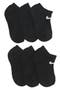 Mesh Cushion No-Show Active Socks - Pack of 6