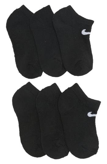 Nike Mesh Cushion No-show Active Socks In Black