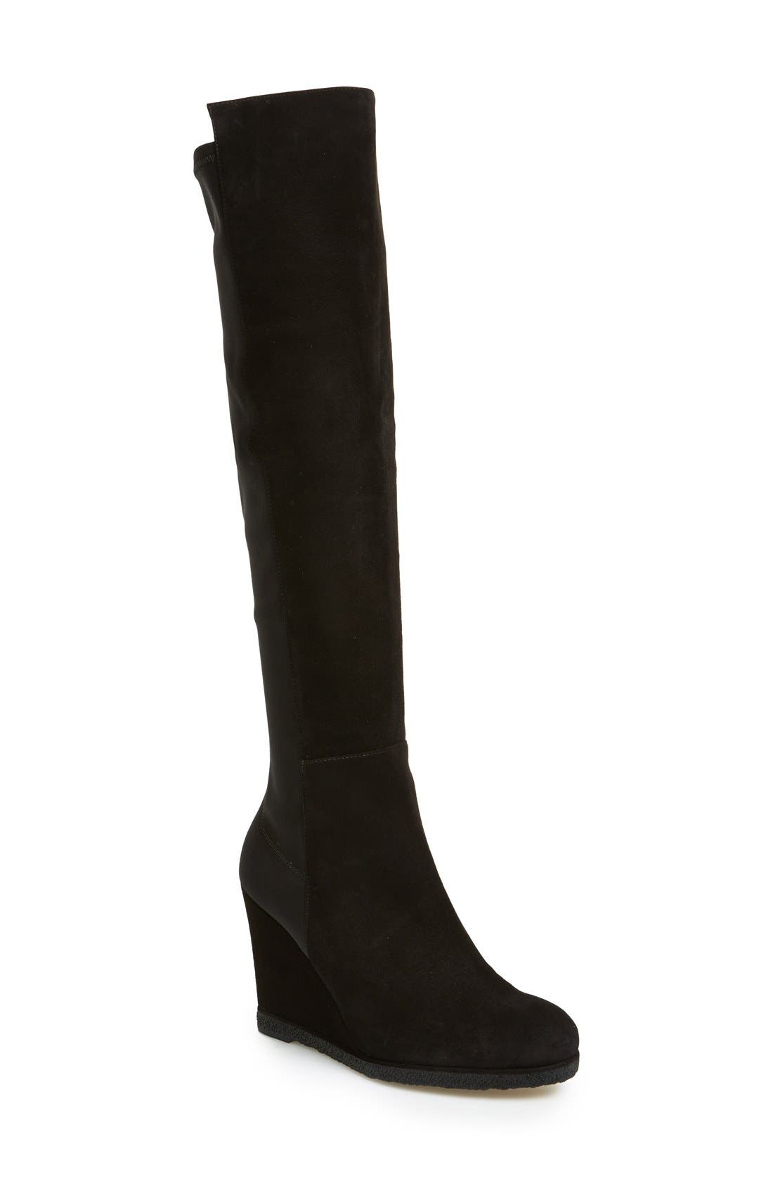 Stuart Weitzman 'Demiswoon' Over the Knee Boot, Main, color, 