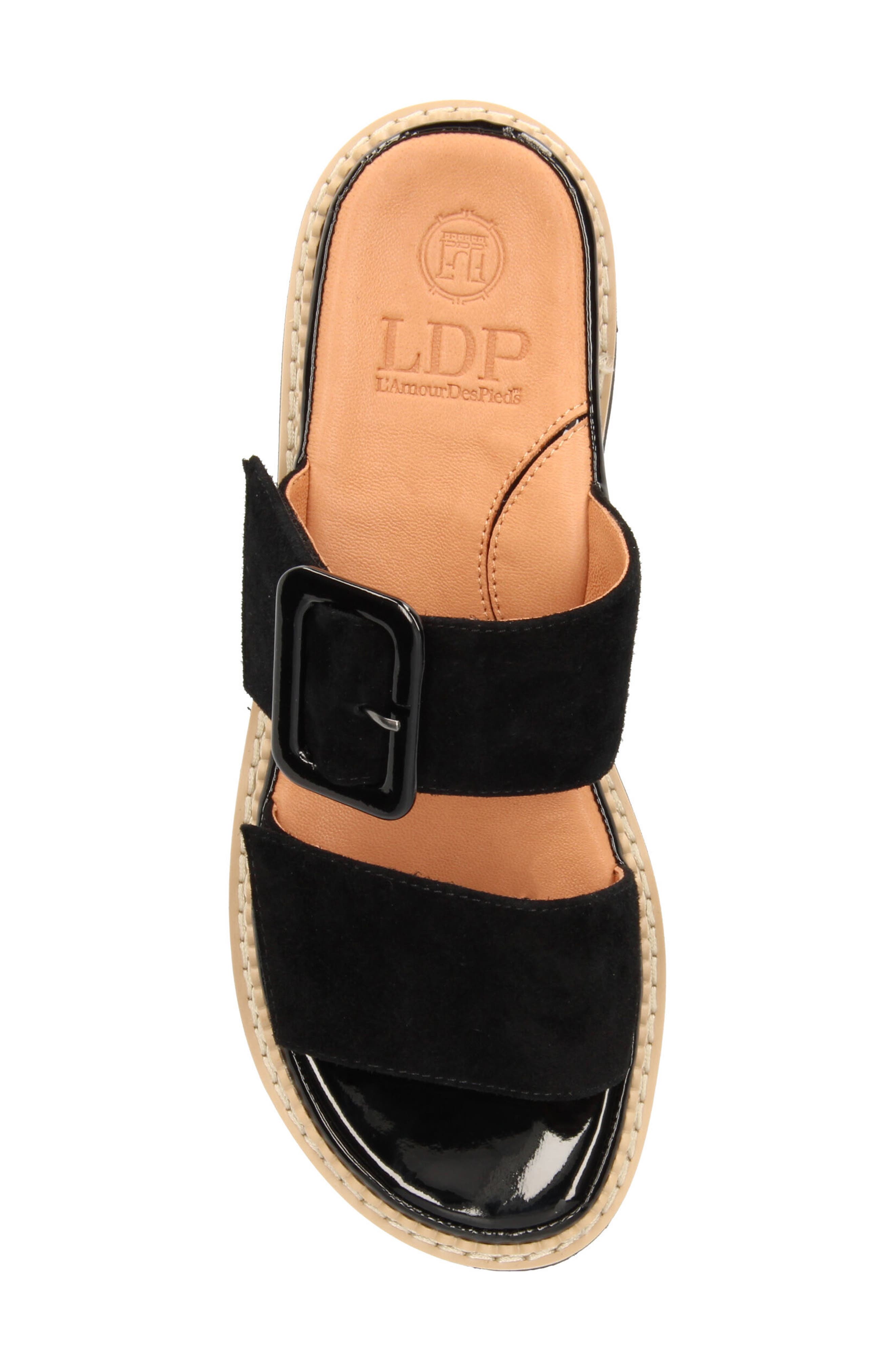 L'Amour des Pieds Dalbir Slide Sandal, Alternate, color, 