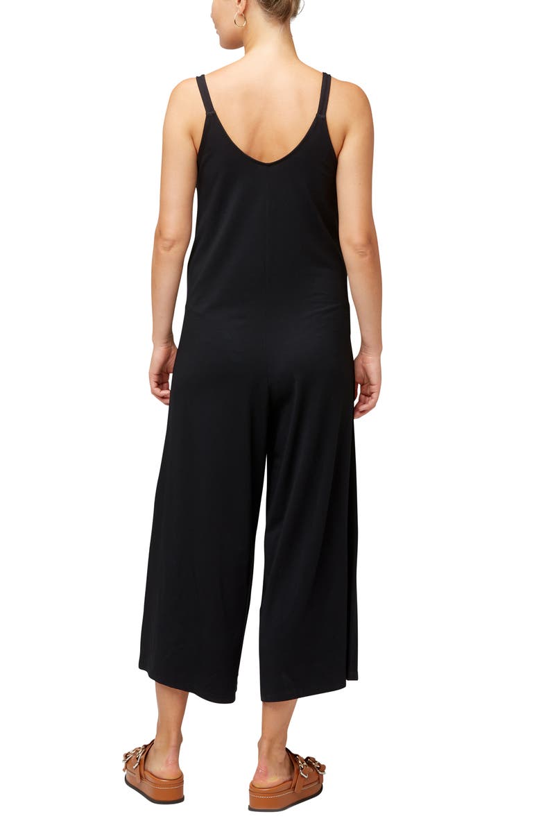 Nom Maternity Chelsea Wide Leg Maternity/Nursing Jumpsuit, Alternate, color, 