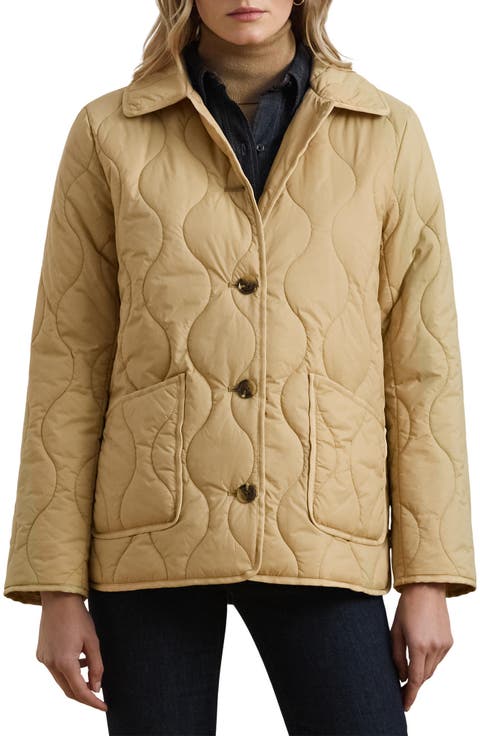 Women's Beige Quilted Jackets | Nordstrom Women's Beige Quilted Jackets | Nordstrom