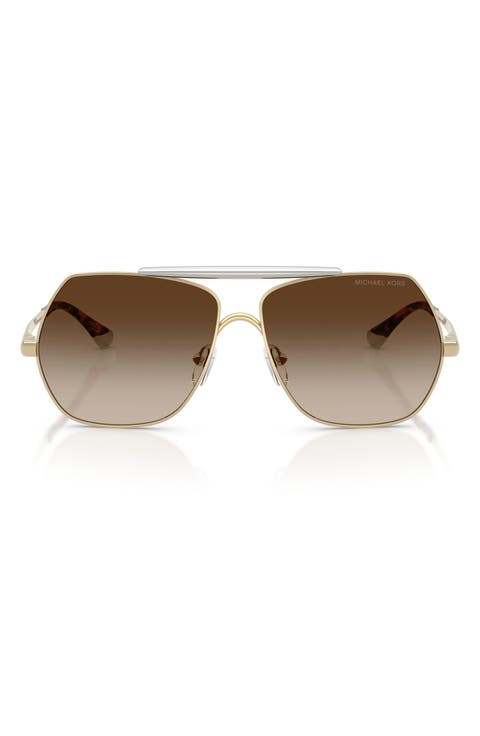 Denver 58mm Pilot Sunglasses