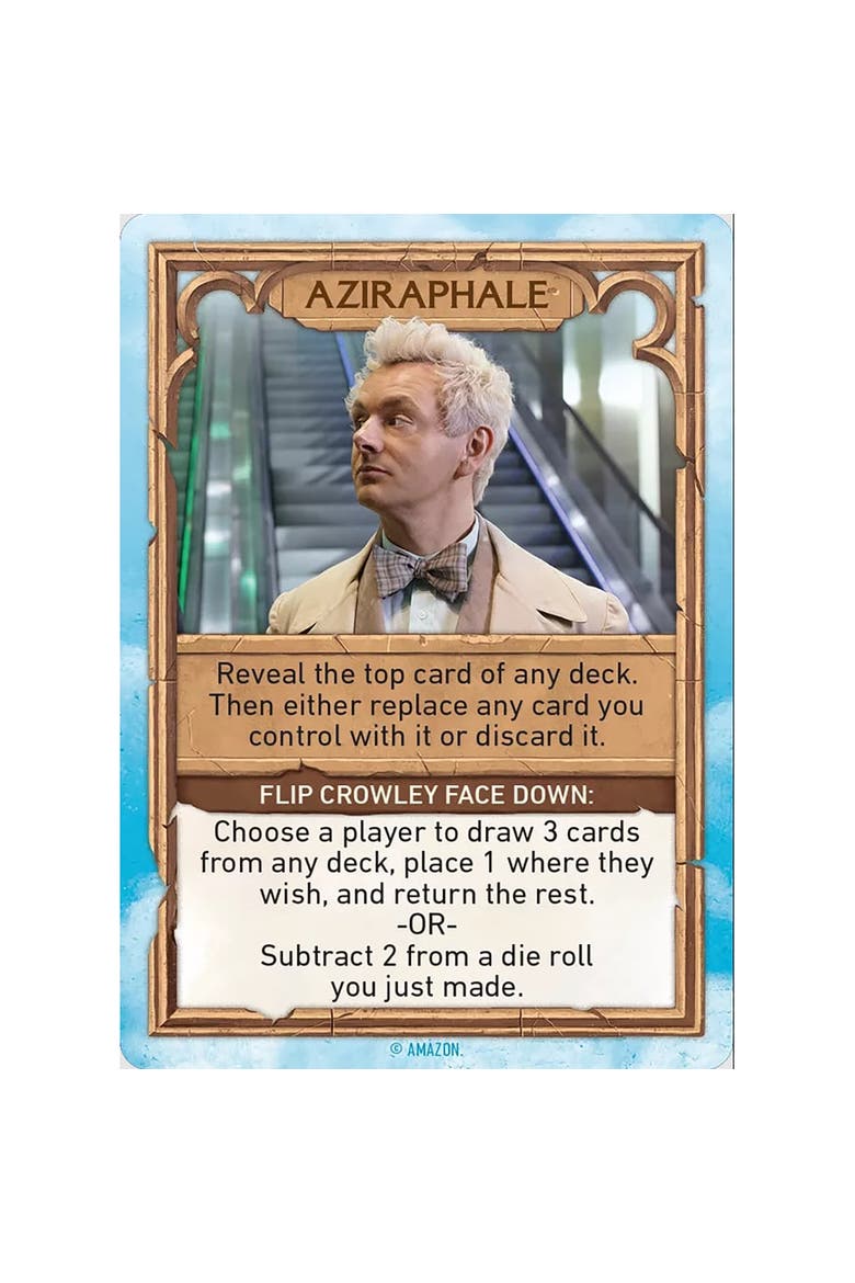 Good Omens An Ineffable Card Game, Alternate, color, Multicolored