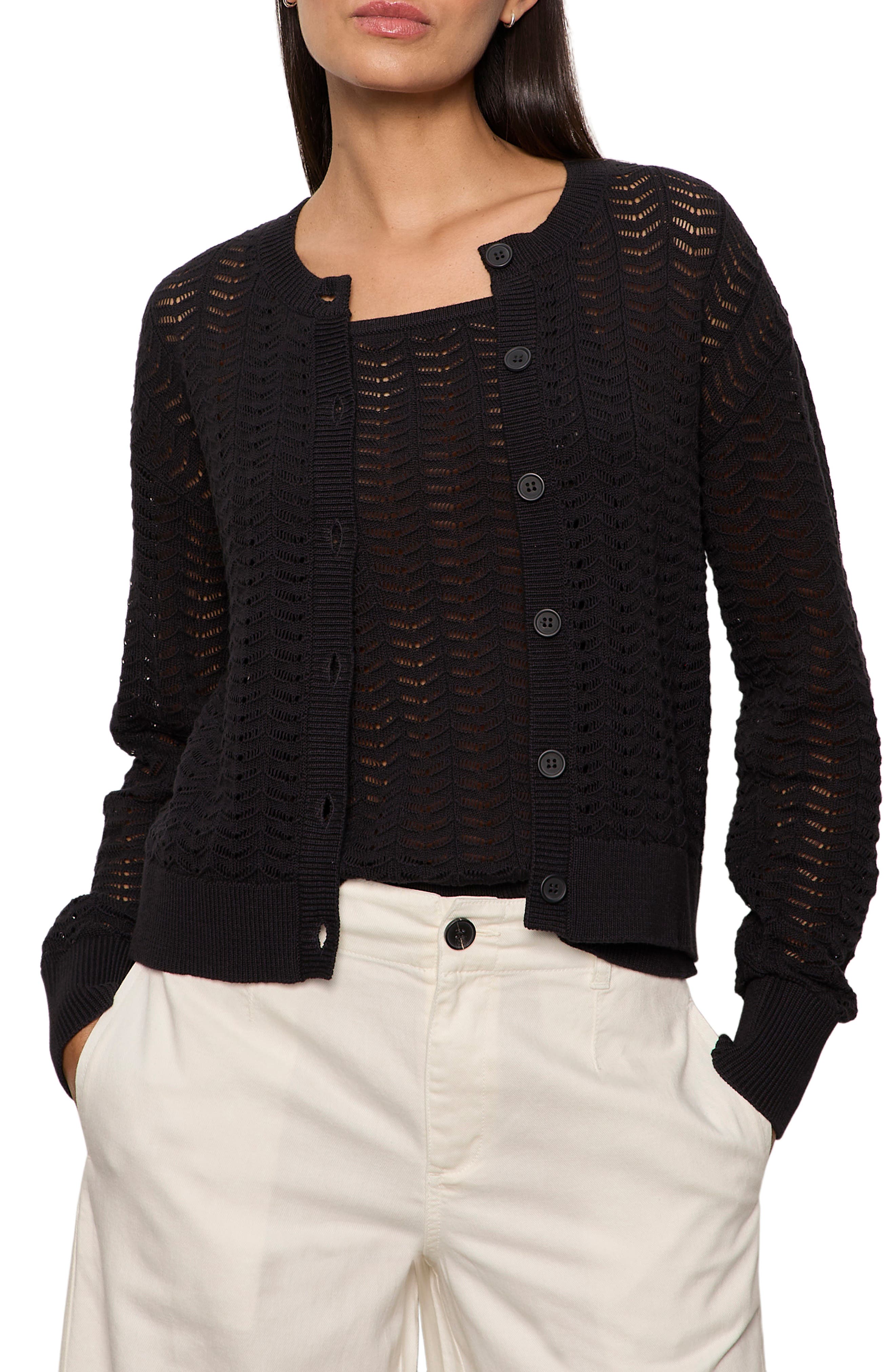 For Keeps Pointelle Cardigan
