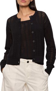 Sanctuary For Keeps Pointelle Cardigan
