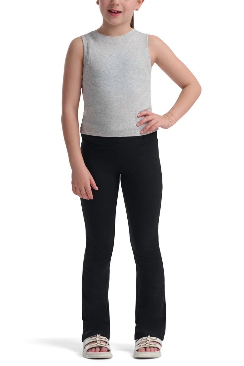 Kids' High Neck Tank, Main, color, HEATHER ASH