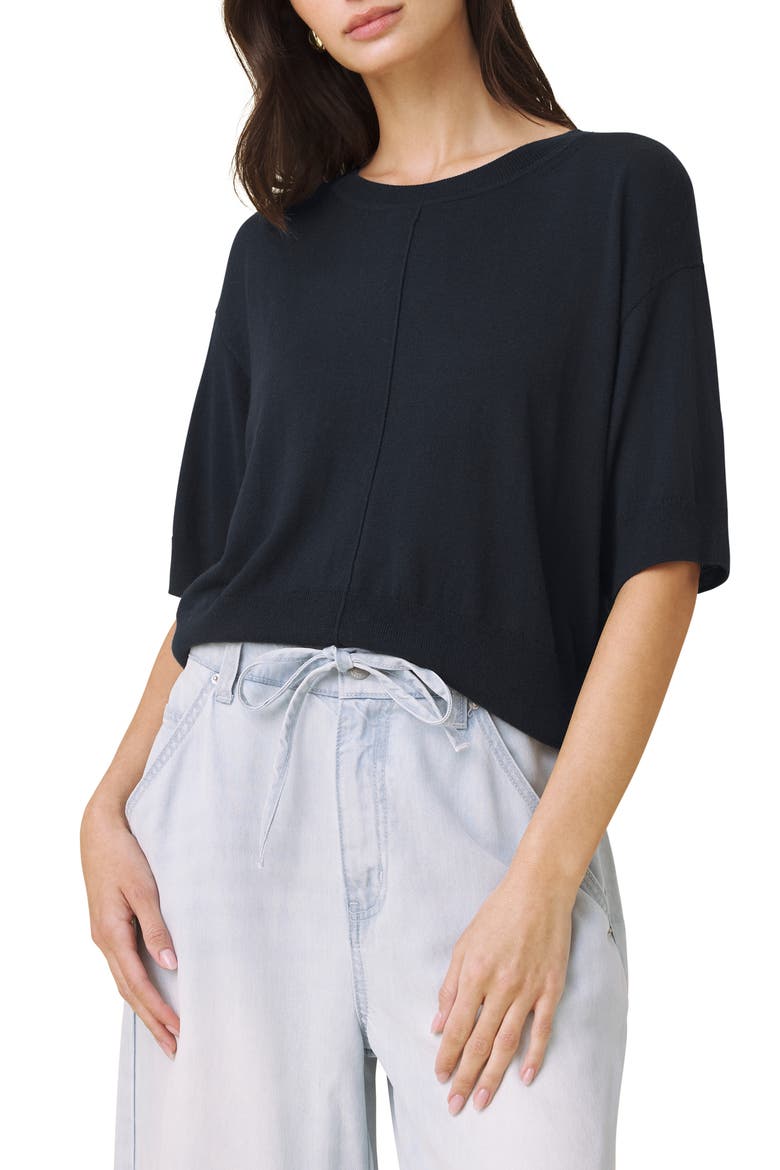 Erica Crewneck Sweater, Main, color, NAVY