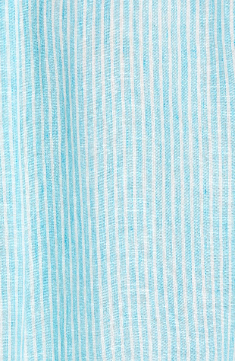 Rodd & Gunn Warwick Junction Stripe Linen Sport Shirt, Alternate, color, 