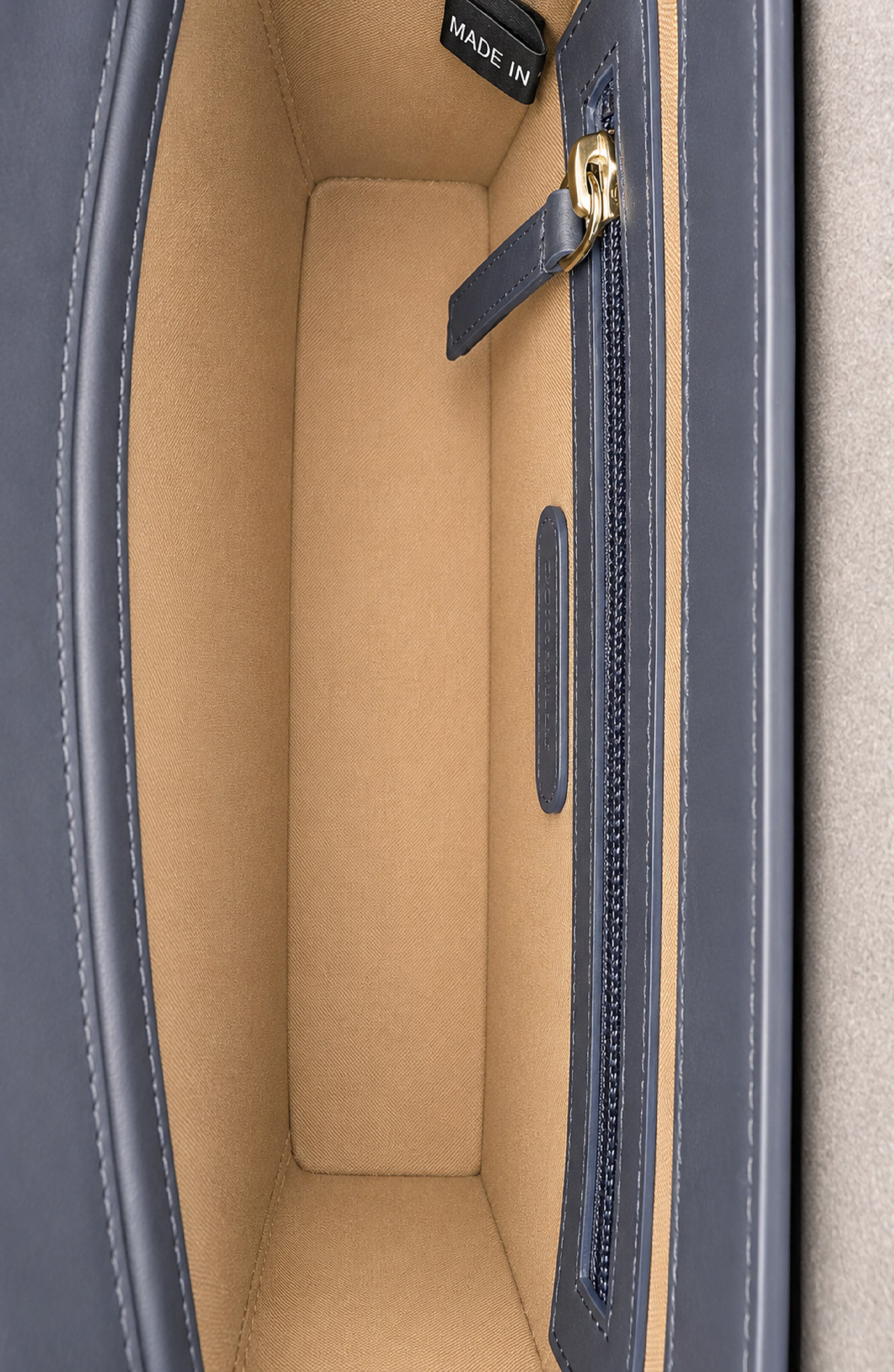 Iris Leather Crossbody Bag, Alternate, color, MIDNIGHT