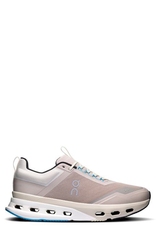 On Cloudnova X Training Sneaker In Desert/niagara