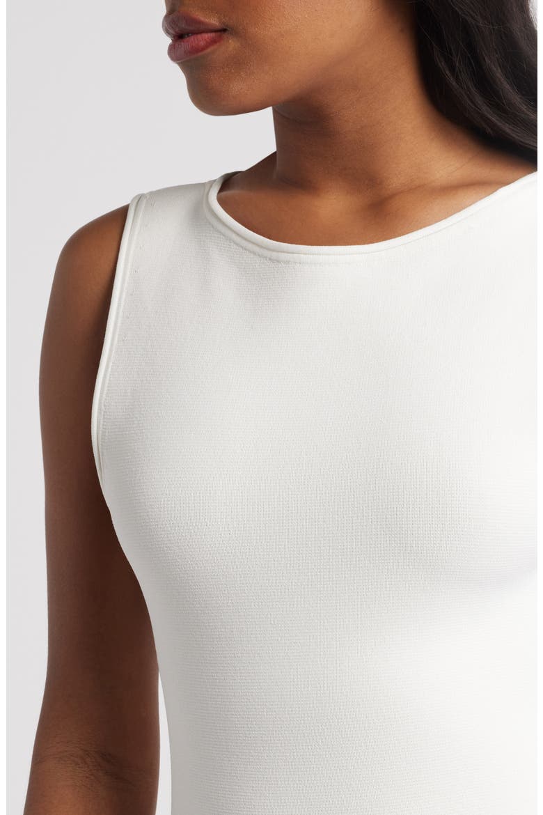 Laguna Stretch Minidress, Alternate, color, CLOUD DANCER