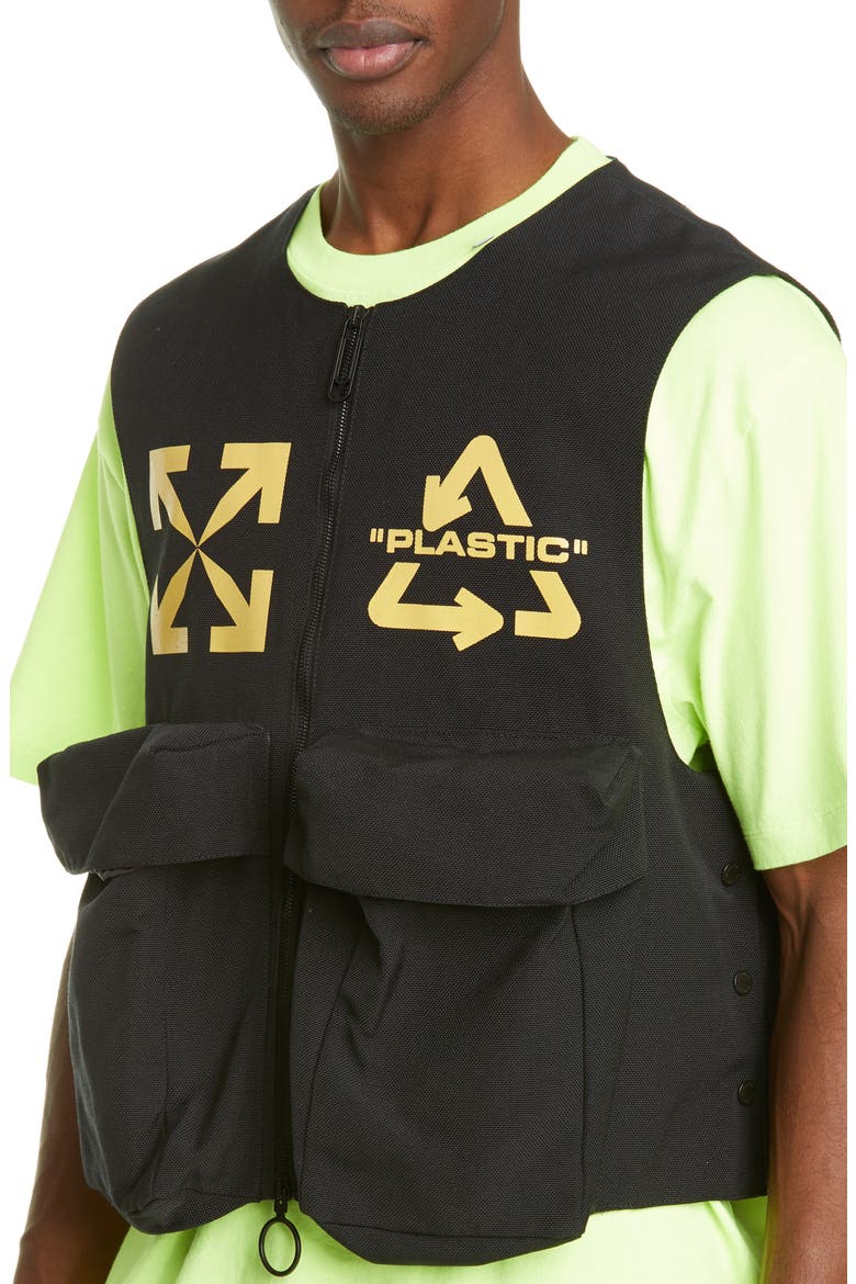 Skydive Utility Vest, Alternate, color, BLACK YELLOW