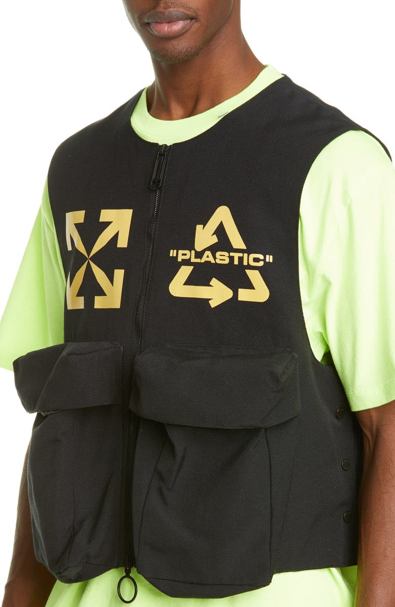 Off-White Skydive Utility Vest, Alternate, color, 