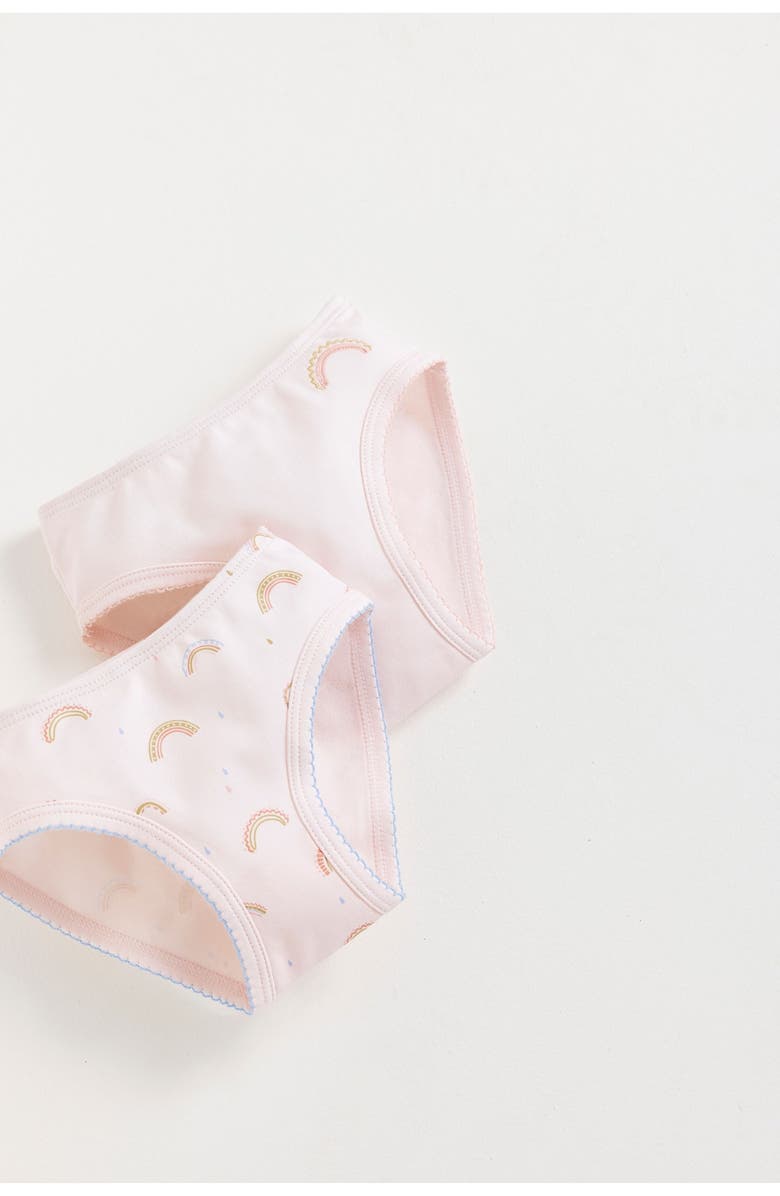 Babycottons Whimsy 2-Pack Underwear for Little Kid & Big Kid, Alternate, color, Pink