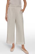 Donna Karan New York Paperbag Waist Linen Pants