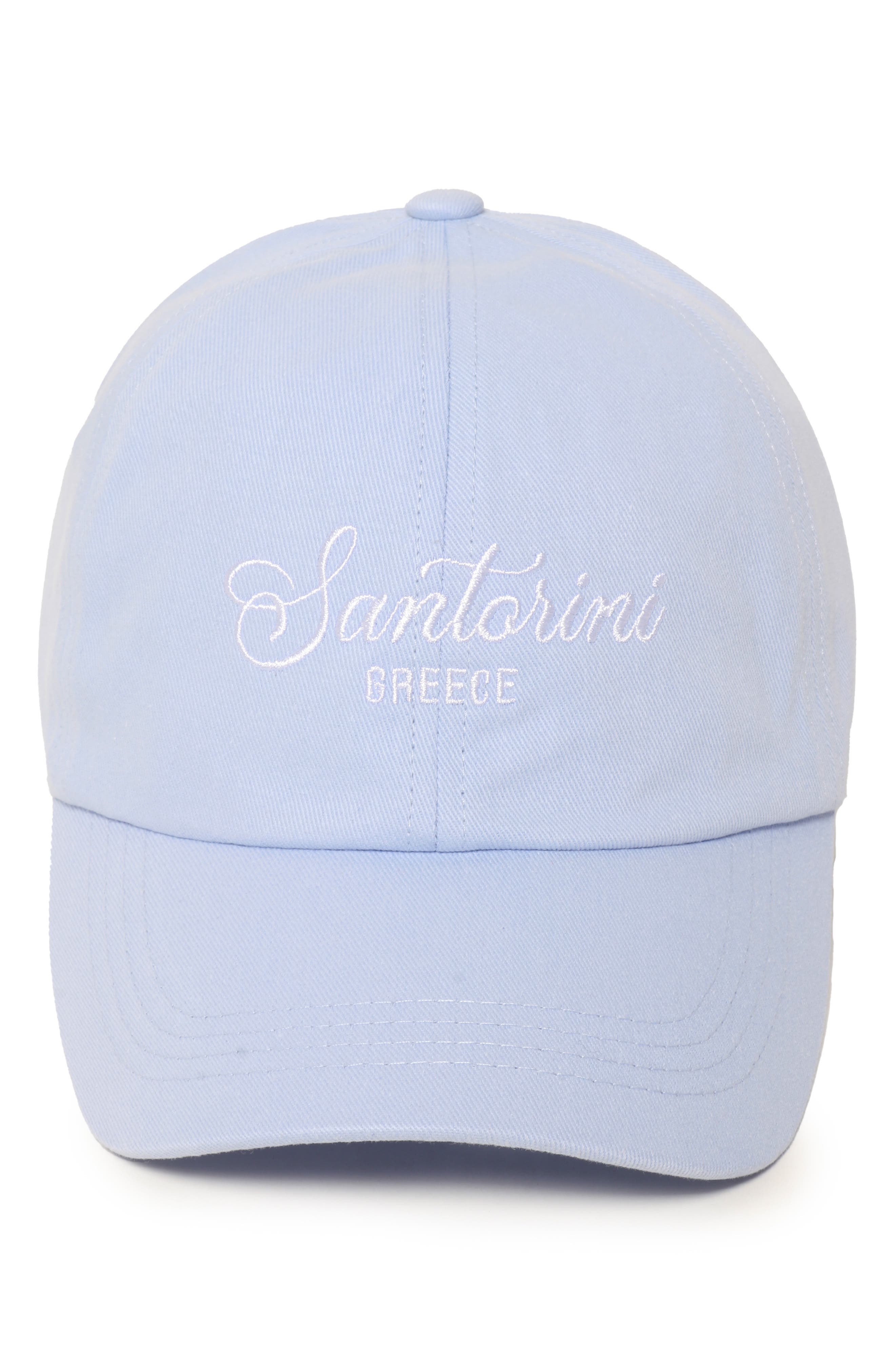 David & Young Santorini Greece Baseball Cap (Women) | Nordstromrack