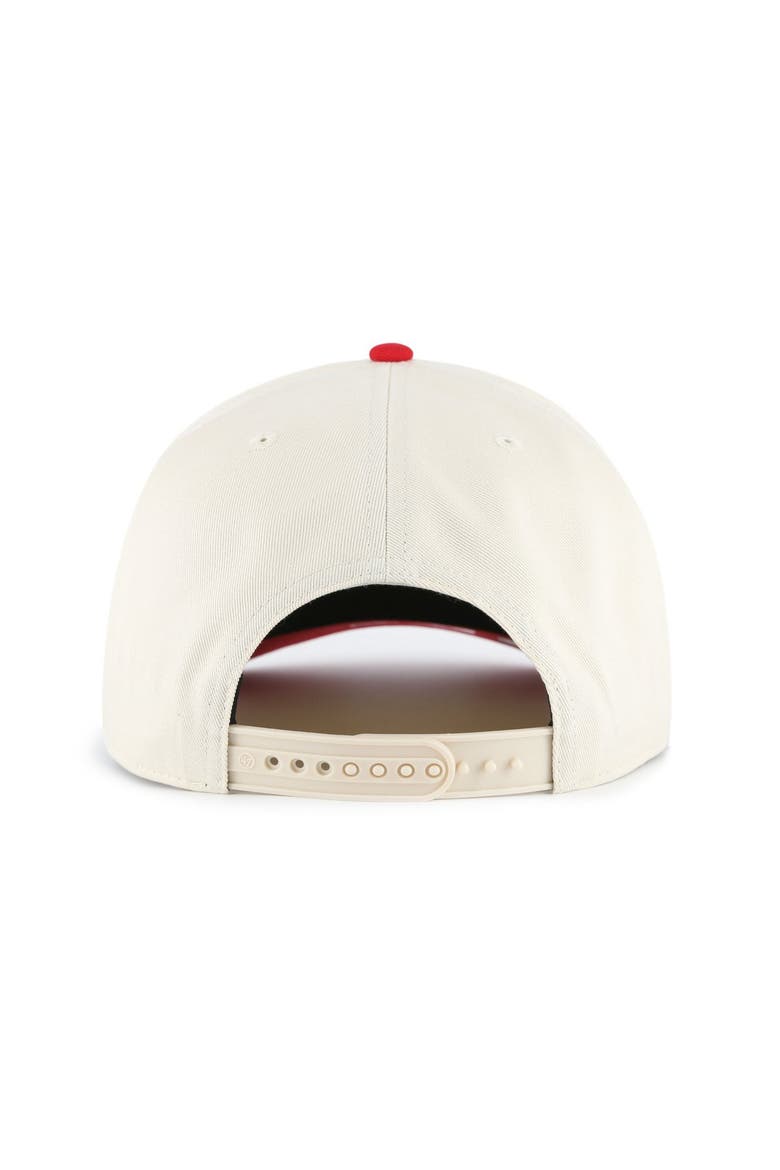 Men's '47 Natural Kansas City Chiefs  Arcitext Hitch Adjustable Hat, Alternate, color, Natural