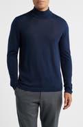 Jack Victor Mock Neck Wool & Silk Sweater