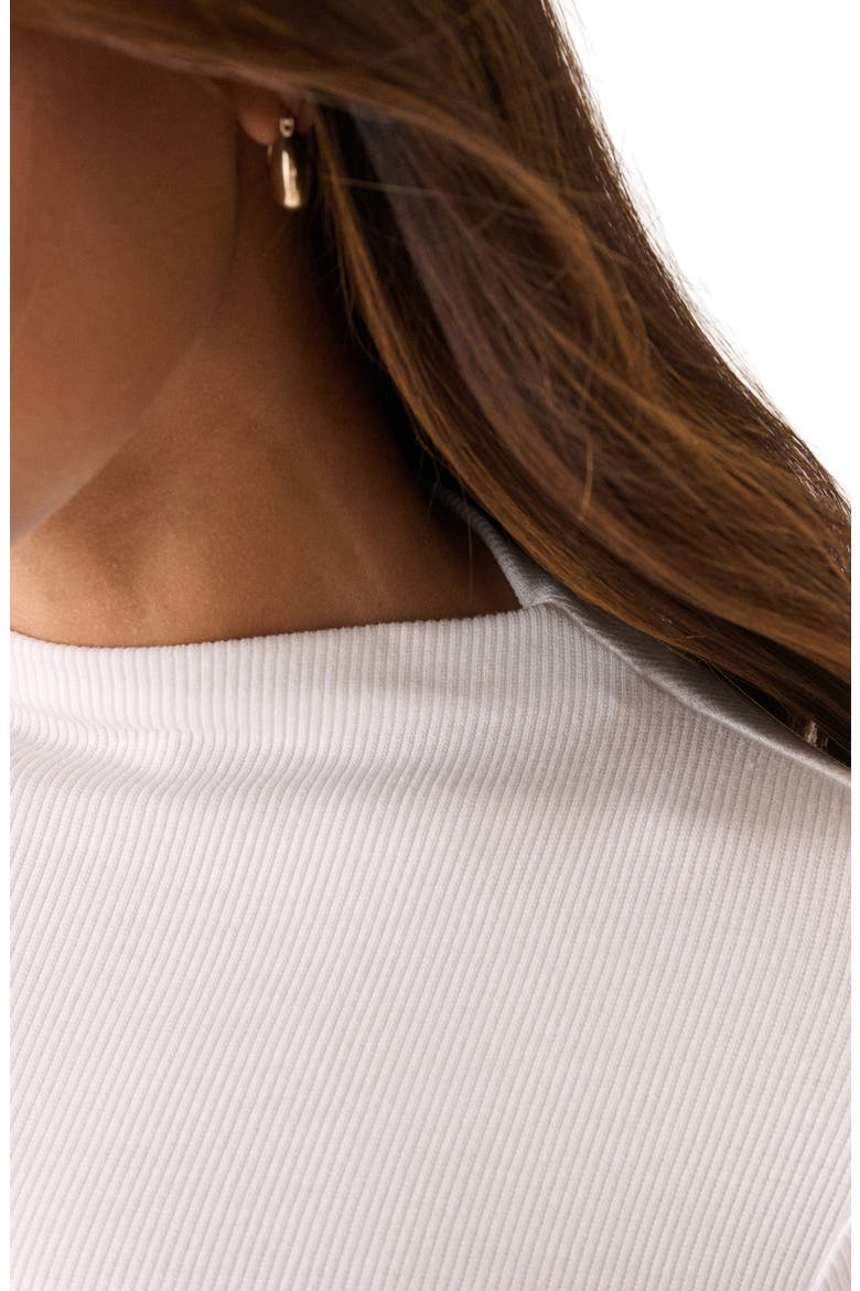 Grown On Rib Top, Alternate, color, CREAM