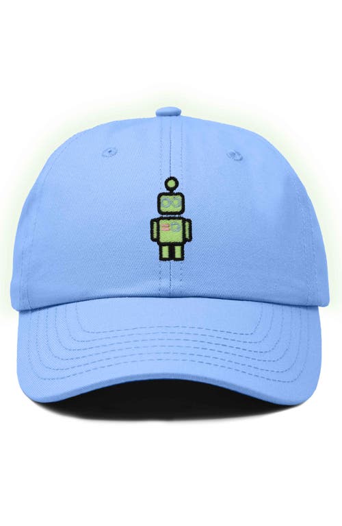 Dalix Robot Hat In Light Blue