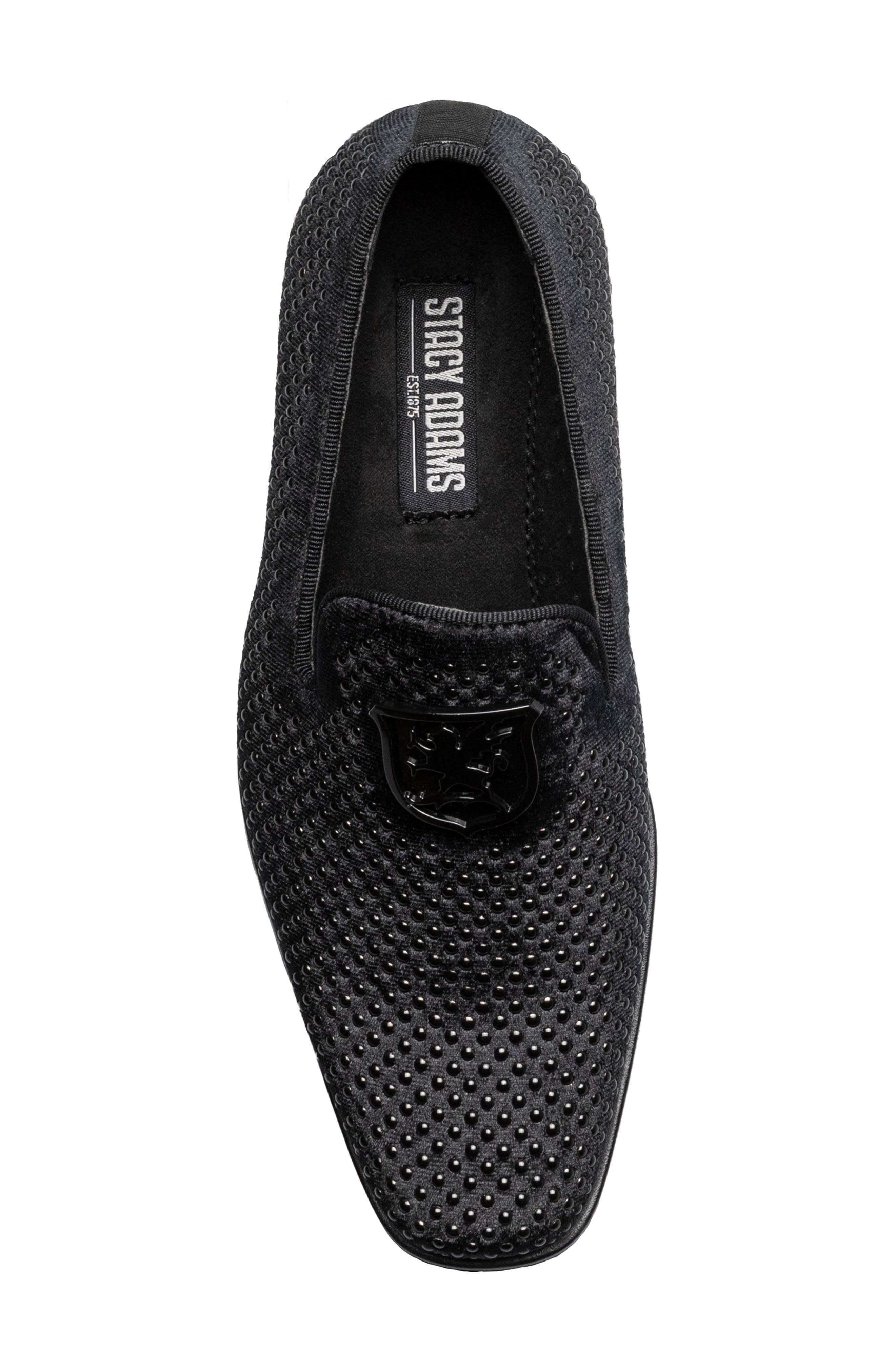 Stacy Adams Kids' Swagger Slip-On Loafer, Alternate, color, Black