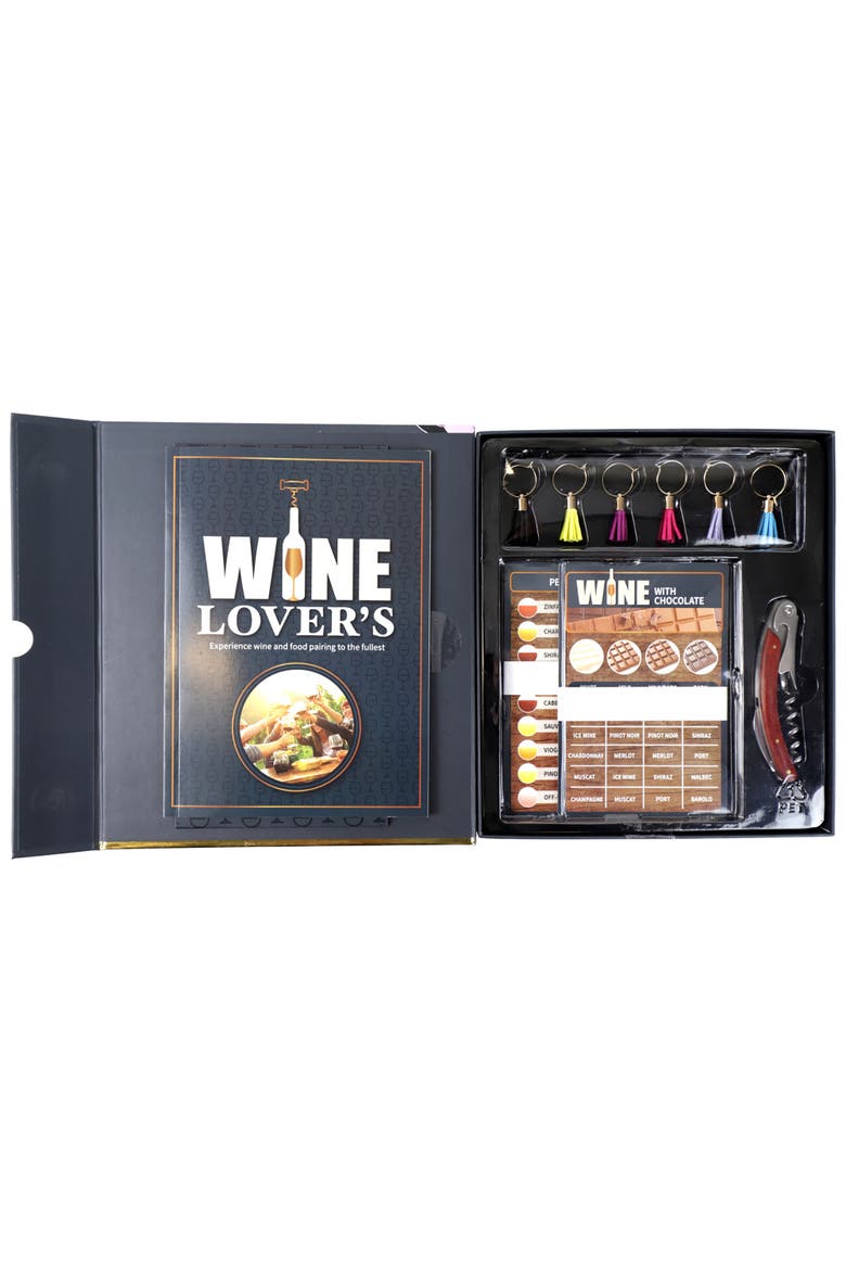 Wine Enthusiast Set Elevate Your Wine Experience, Alternate, color, Multicolored