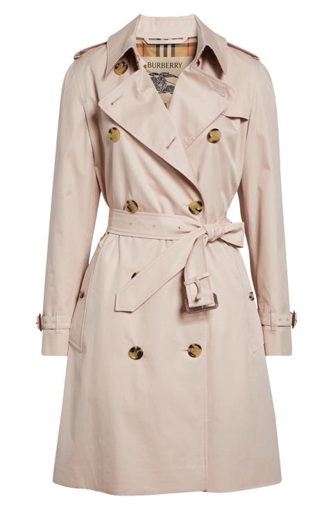 Kensington Water Resistant Tropical Gabardine Trench Coat