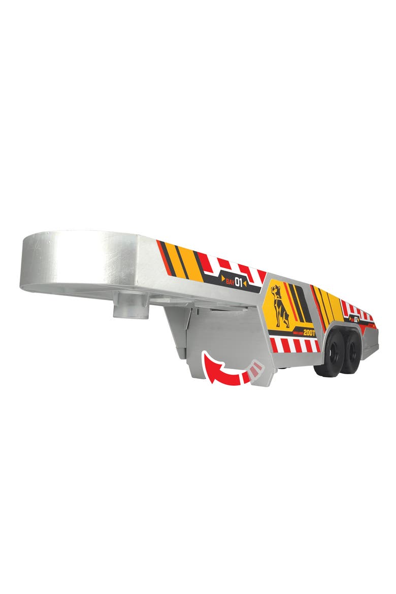 28 Inch Mack Truck With 2 Volvo Construction Trucks, Alternate, color, Multicolored