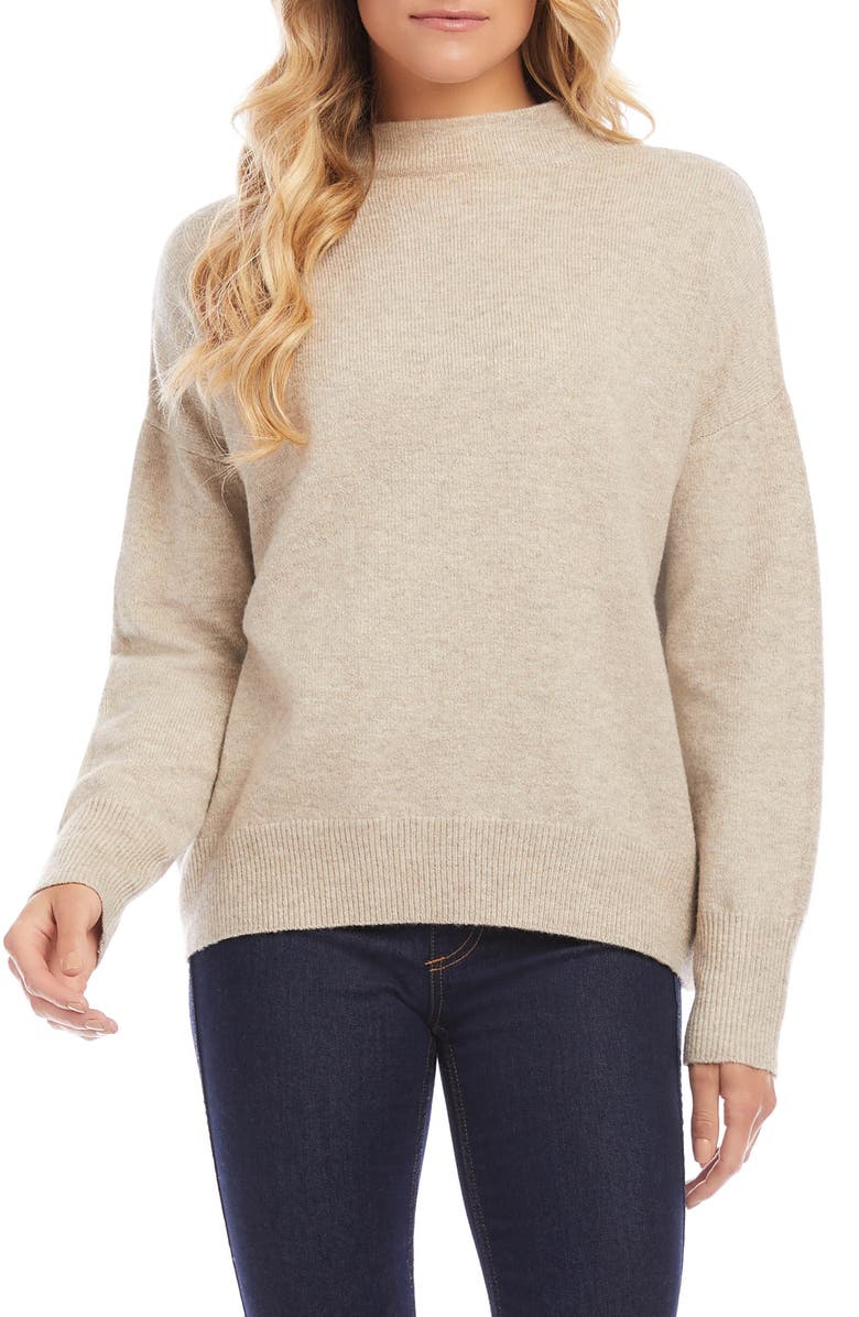 Karen Kane Funnel Neck Sweater, Main, color, 
