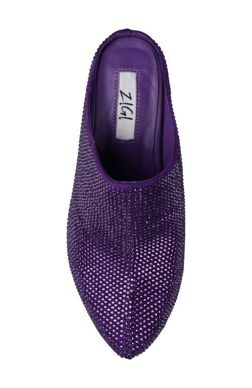 Zigi Ziska Embellished Clog In Purple