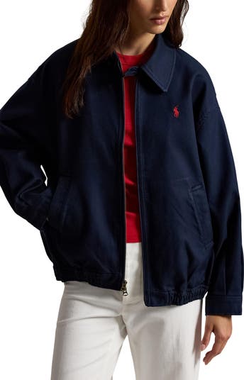Polo Ralph Lauren Oversize Bomber Jacket | Nordstrom