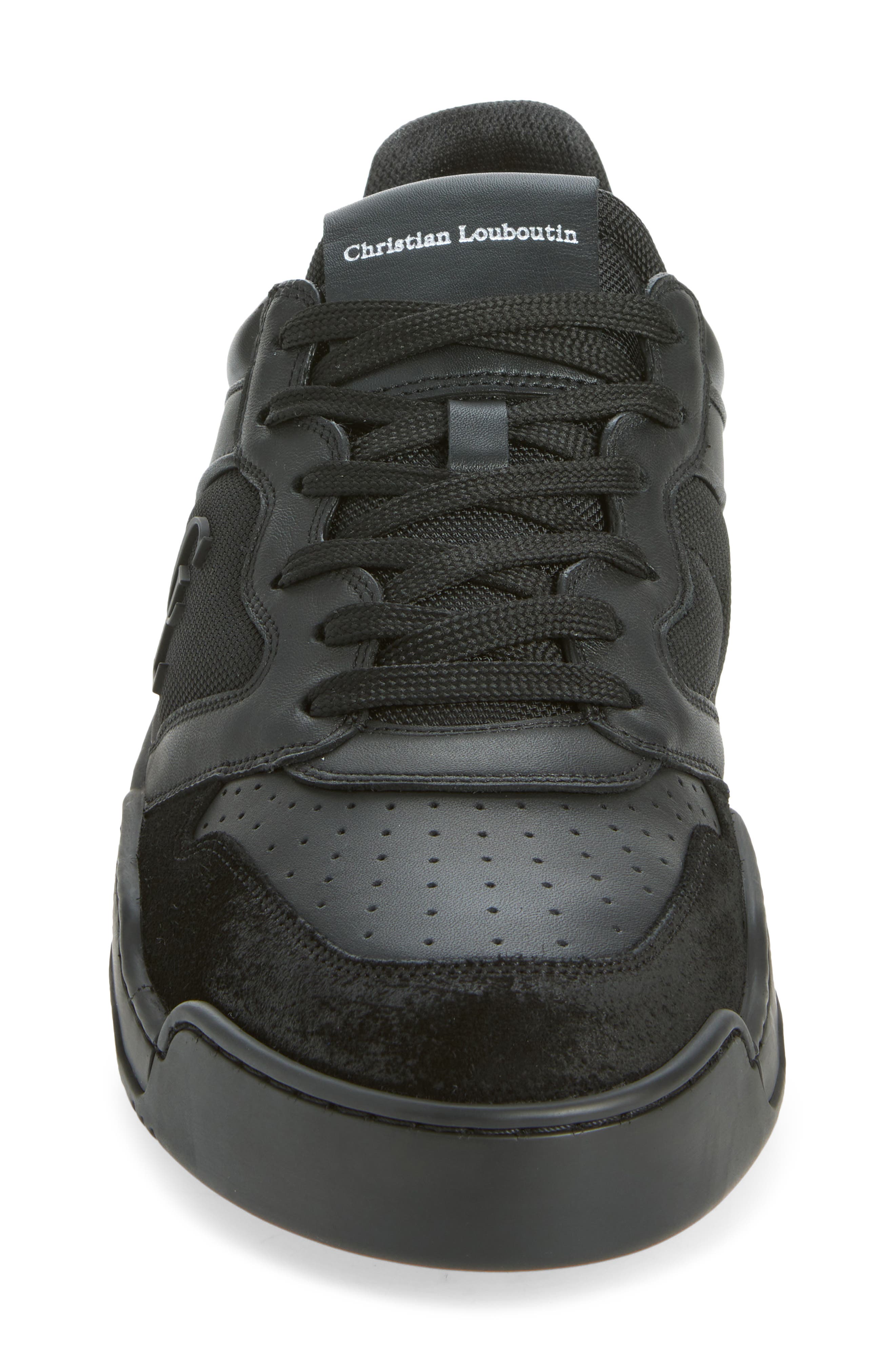 Basketball 1 Retro Sneaker, Alternate, color, BK01 - BLACK