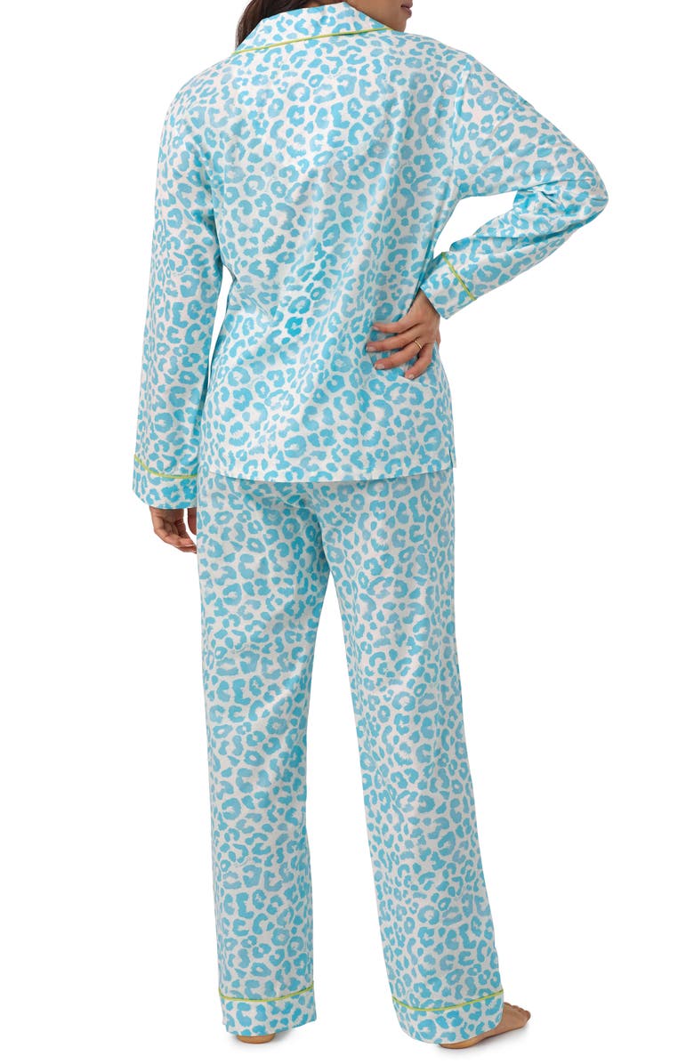 BedHead Pajamas Leopard Print Long Sleeve Pajamas, Alternate, color, 
